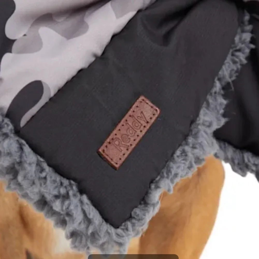NWT Camo Sherpa dog scarf L/XL